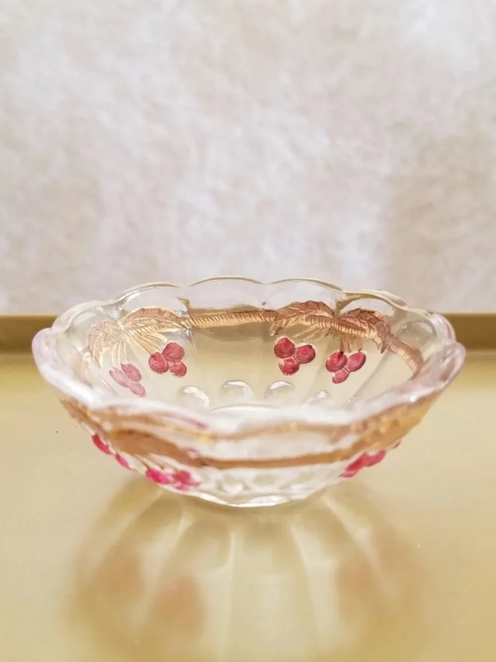 American Girl PC Samantha's Victorian Lemonade Set Glass Bowl ONLY RETIRED